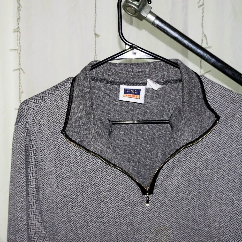 Vintage CST SPORT Pullover 1/4 zip up jacket